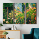 Gustav Klimt Boho Mountain Landscape Large Wall Art, by MyGreatCanvas | Canvas Wall Art Prints | Photo Prints & Wall Decor