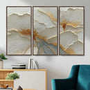 White Gold Floral Canvas Wall Art — Textured Flower Print | by MyGreatCanvas | Canvas Wall Art Prints | Photo Prints & Wall Decor