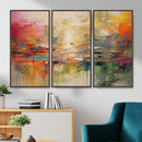 Colorful Abstract Canvas Wall Art — Large Textured Oil by MyGreatCanvas | Canvas Wall Art Prints | Photo Prints & Wall Decor