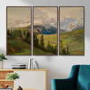 Konrad Petrides View from Mount Helm Canvas — Austrian by MyGreatCanvas | Canvas Wall Art Prints | Photo Prints & Wall Decor