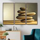 Zen Stone Wall Art Canvas Print, Balanced Rock Stack Framed by MyGreatCanvas | Canvas Wall Art Prints | Photo Prints & Wall Decor