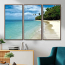 Puerto Rico Beach Paradise Wall Art – Tropical Coastal Print by MyGreatCanvas | Canvas Wall Art Prints | Photo Prints & Wall Decor