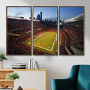 Chicago Bears Soldier Field Canvas Wall Art, NFL Stadium Panorama Print, Football Arena Photography for Sports Fans by MyGreatCanvas | Canvas Wall Art Prints | Photo Prints & Wall Decor