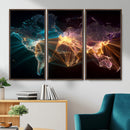 World Map and Global Flight Routes Map Canvas Wall Art, Worldwide Aviation Network Print, International Air Travel Wall Decor by MyGreatCanvas | Canvas Wall Art Prints | Photo Prints & Wall Decor