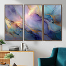 Colorful Abstract Canvas Wall Art Print, Vibrant Popup Color Art Print