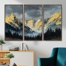 Abstract Mountain Wall Art Canvas Print Modern Landscape Painting Print by MyGreatCanvas | Canvas Wall Art Prints | Photo Prints & Wall Decor