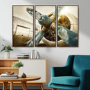 Vintage Airplane Canvas Print by MyGreatCanvas | Canvas Wall Art Prints | Photo Prints & Wall Decor