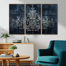 Dark Chandelier Wall Art Canvas Print by MyGreatCanvas | Canvas Wall Art Prints | Photo Prints & Wall Decor