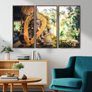 Hinduism Statue Wall Art Canvas Print