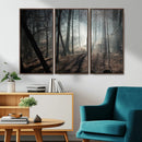 Dark Family and Tree Wall Art Canvas Print by MyGreatCanvas | Canvas Wall Art Prints | Photo Prints & Wall Decor