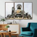 Buddha Statue Wall Art Canvas Print