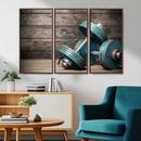 Dambell and Sport Wall Art Canvas Print by MyGreatCanvas | Canvas Wall Art Prints | Photo Prints & Wall Decor