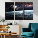 Space and Planet Canvas Print by MyGreatCanvas | Canvas Wall Art Prints | Photo Prints & Wall Decor