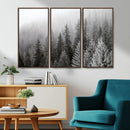 Big Foggy Forest and Misty Trees Forest Wall Art Canvas by MyGreatCanvas | Canvas Wall Art Prints | Photo Prints & Wall Decor