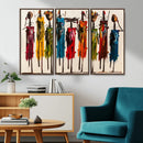 Abstract African Women Wall Art Canvas Print by MyGreatCanvas | Canvas Wall Art Prints | Photo Prints & Wall Decor