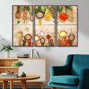 Kitchen Spice on the Table Wall Art, Kitchen Spice Wall Art by MyGreatCanvas | Canvas Wall Art Prints | Photo Prints & Wall Decor