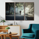 Cycling Road Bike in the Morning, Cycling Road Bike Canvas by MyGreatCanvas | Canvas Wall Art Prints | Photo Prints & Wall Decor