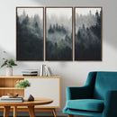 Nature Wall Decor - Serene Triptych Nature Print – Woodland by MyGreatCanvas | Canvas Wall Art Prints | Photo Prints & Wall Decor