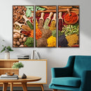 Spices Kitchen Wall Art Canvas Print by MyGreatCanvas | Canvas Wall Art Prints | Photo Prints & Wall Decor