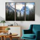 Half Dome Yosemite Calinia Wall Art Canvas Print El Capitan by MyGreatCanvas | Canvas Wall Art Prints | Photo Prints & Wall Decor