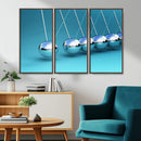 Wall Art Newton's Cradle Canvas Print, Framed Newton Cradle