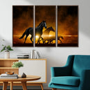 Horse Wall Art Canvas Print, Multi Panel Animal Canvas Print