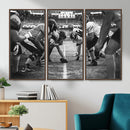 American Football Wall Art Canvas Print Framed Stadium Sport