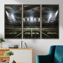 American Football Stadium Wall Art Canvas Print, Stadium