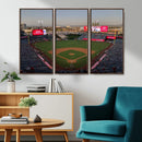 Los Angeles Angels Baseball Canvas Print - Anaheim Angel