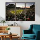 Oregon Stadium Canvas Wall Art - Captivating Game Day Scene