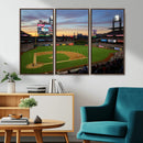 Citizens Bank Park Philadelphia Phillies Wall Art Canvas |