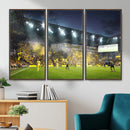 Columbus Crew Stadium Match Triple Canvas Wall Art - Dynamic