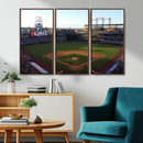 Colorado Rockies Coors Field Wall Art Canvas Print - MLB