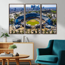 Los Angeles Dodgers Dodger Stadium Wall Art Canvas Print -
