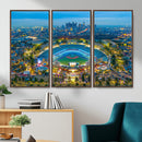 Los Angeles Dodgers Wall Art Canvas, Dodger Stadium Wall Art