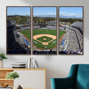 Los Angeles Dodgers Dodger Stadium Wall Art Canvas Print -