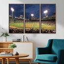 Boston Red Sox Baseball Team Print Canvas - Massachusetts