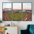 Cincinnati Reds Baseball Print Canvas- Cincinnati