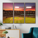 Oakland Athletics Baseball Team Print - Oakland Coliseum