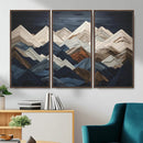 Wood Mountain Wall Art | Mountain Canvas Print Wood Decor | by MyGreatCanvas | Canvas Wall Art Prints | Photo Prints & Wall Decor