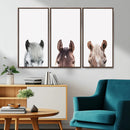 Horse Wall Art - Minimalist Horse Triptych Wall Art – Modern by MyGreatCanvas | Canvas Wall Art Prints | Photo Prints & Wall Decor