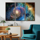 Spiral Galaxy Wall Art Canvas Print