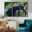Decadent Girl by Ramon Casas Wall Art Canvas Print, Framed