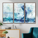 Golf Swing Wall Art Canvas Print - Sports-Inspired