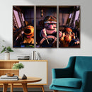 Carl Russel And Dog, Movie Up Poster, Movie Up Wall Art, by MyGreatCanvas | Canvas Wall Art Prints | Photo Prints & Wall Decor