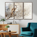 Barn Owl Wall Art | Watercolor Canvas Print | Perfect for by MyGreatCanvas | Canvas Wall Art Prints | Photo Prints & Wall Decor