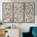 Abstract Horse Sketch Wall Art | Ready to Hang and Framed |