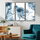 Abstract Jellyfish Canvas Print Wall Art