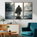 Jesus Walking on Water Wall Art | Canvas Print | Ready to