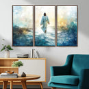 Watercolor Jesus Walking on Water Canvas Print, Christian by MyGreatCanvas | Canvas Wall Art Prints | Photo Prints & Wall Decor